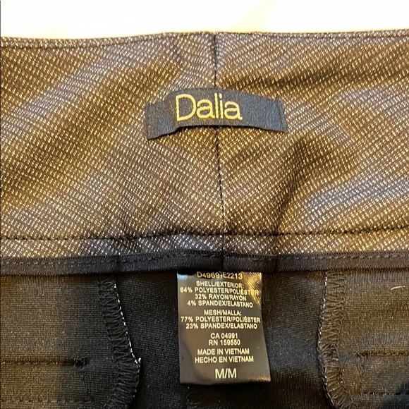 Dalia Black and White Checkered Pants - Picture 4 of 10